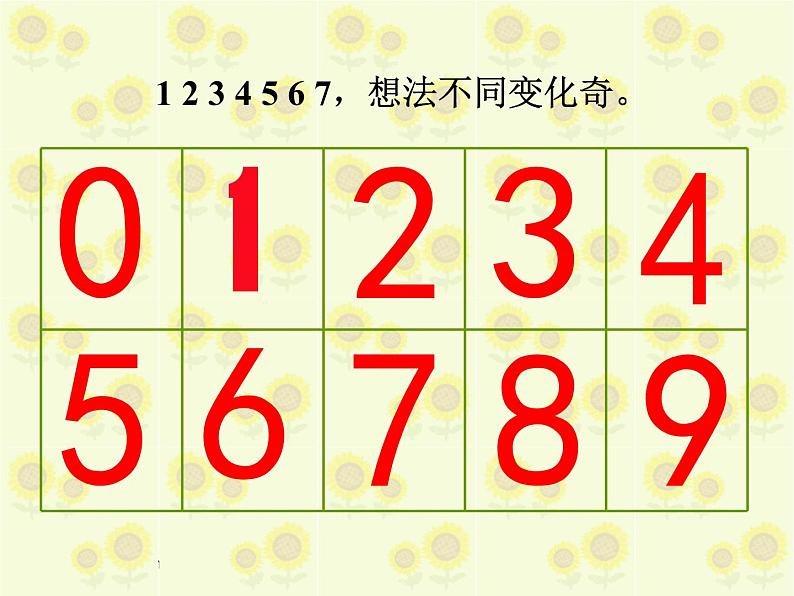 湘美版 一年级美术上册 11.数字变变变 课件（18张PPT）第2页