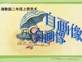 湘教小學(xué)美術(shù)二上《14自畫像 》PPT課件 (3)