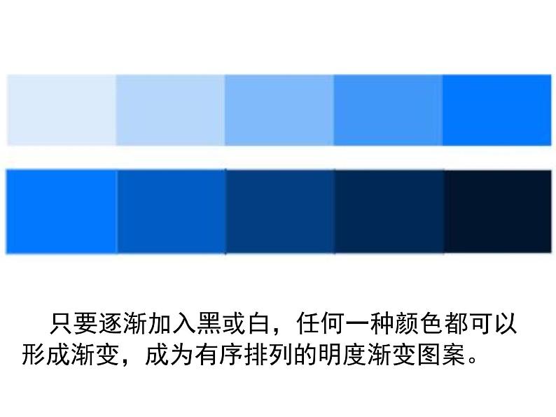 苏少版 三年级美术上册 1.色彩明度渐变 课件第6页