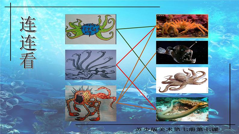 苏少版 四年级美术上册 7.海洋怪兽 课件第6页