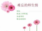 第16课《难忘师生情》课件