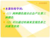 人教版小學(xué)二年級(jí)美術(shù)上冊(cè) 1《流動(dòng)的顏色》課件