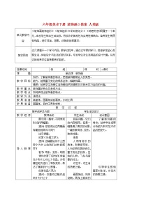 人美版六年级下学期4.装饰画教案设计