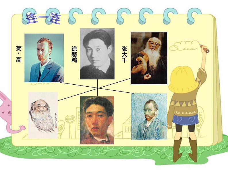 人美版小学美术一年级下册8. 画自己 课件第3页