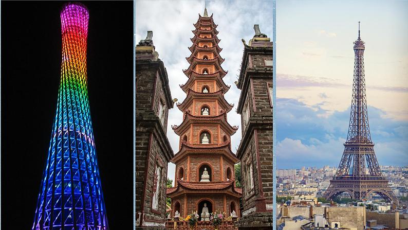 人教版美术三年级下册 家乡的桥和塔 课件PPT+教案08