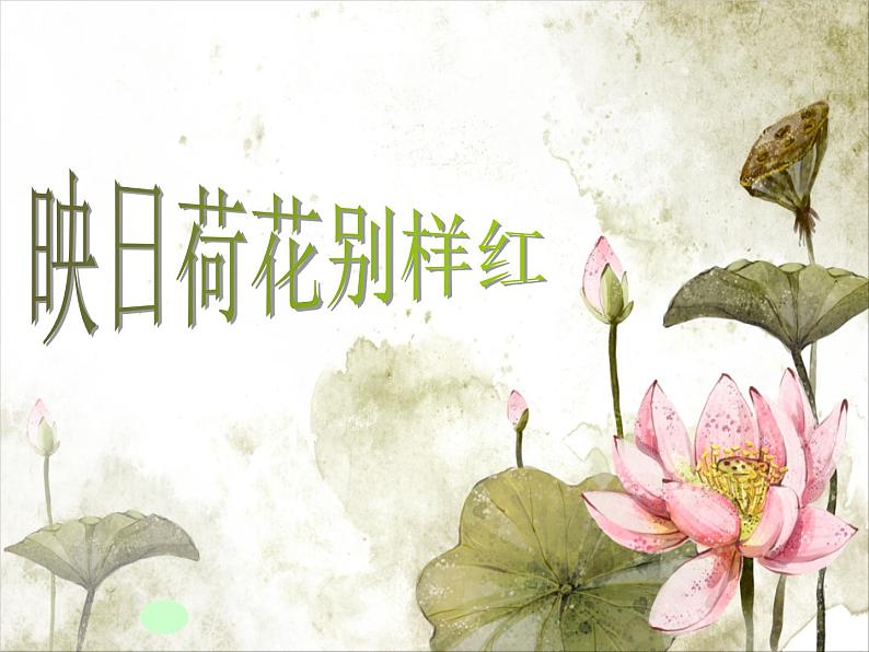 小学五年级下册美术课件-第18课映日荷花别样红-浙美版(40张)ppt课件02