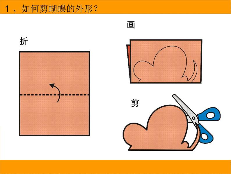 小学二年级下册美术课件-第5课折剪蝴蝶-浙美版(39张)ppt课件08