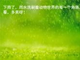 小學(xué)二年級上冊美術(shù)課件-第6課下雨了-人美版(24張)ppt課件
