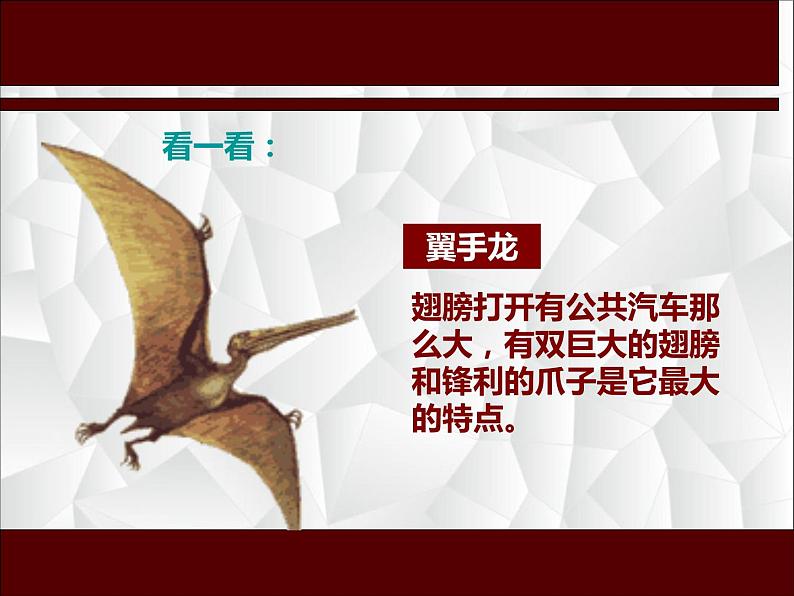 小学二年级上册美术课件-2.4恐龙回来了-岭南版(18张)(1)ppt课件第6页