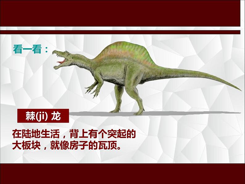 小学二年级上册美术课件-2.4恐龙回来了-岭南版(18张)(1)ppt课件第7页