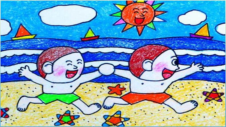 湘美版 美术一年级上册 16. 手拉手好朋友 课件第4页