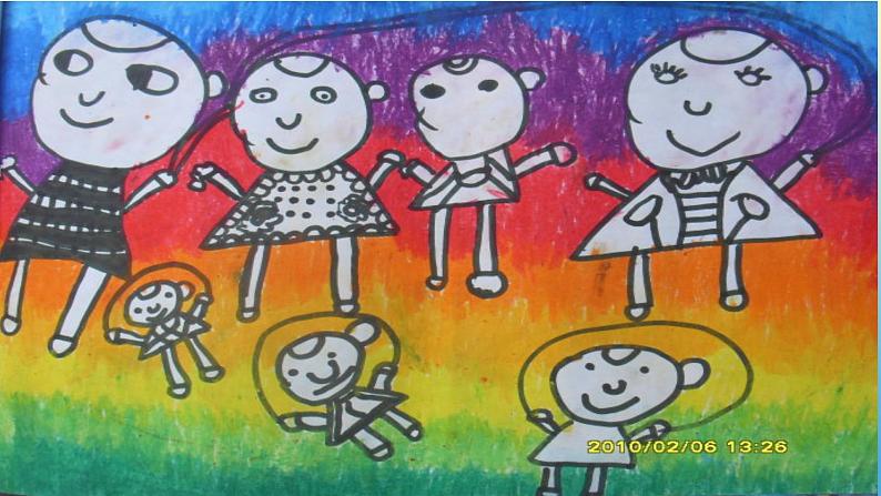 湘美版 美术一年级上册 16. 手拉手好朋友 课件第5页