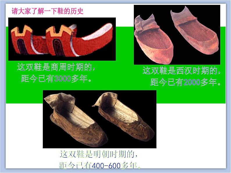 美术冀美版小学四年级下册13《各种各样的鞋》课件第2页