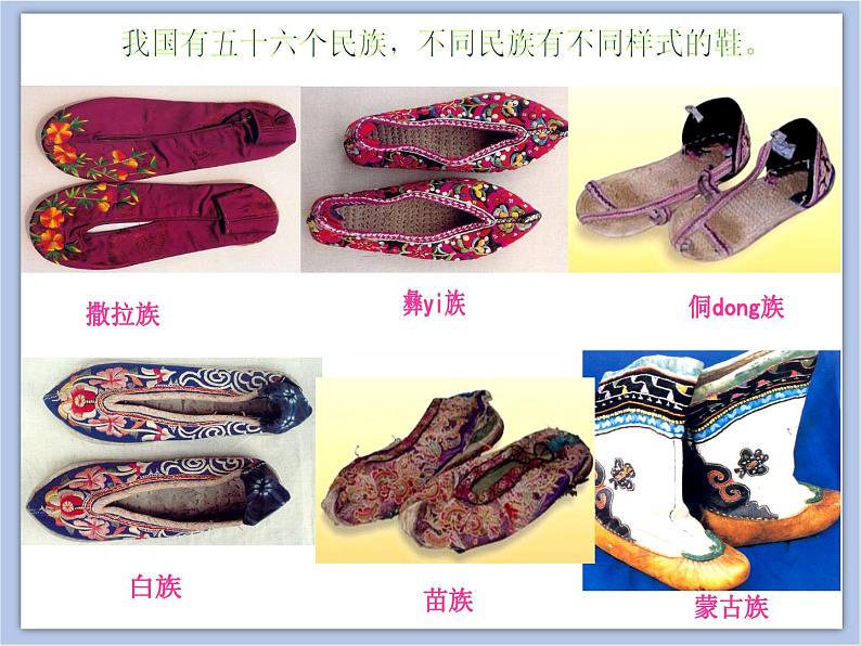 美术冀美版小学四年级下册13《各种各样的鞋》课件第5页