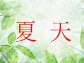 小学二年级下册美术课件-第16课夏天-浙美版(16张)ppt课件
