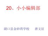 小学赣美版小学美术五年级上册第20课小小编辑部课件(22张)ppt课件