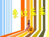 湘美版二年級美術(shù)上冊課件 7.條紋乖乖