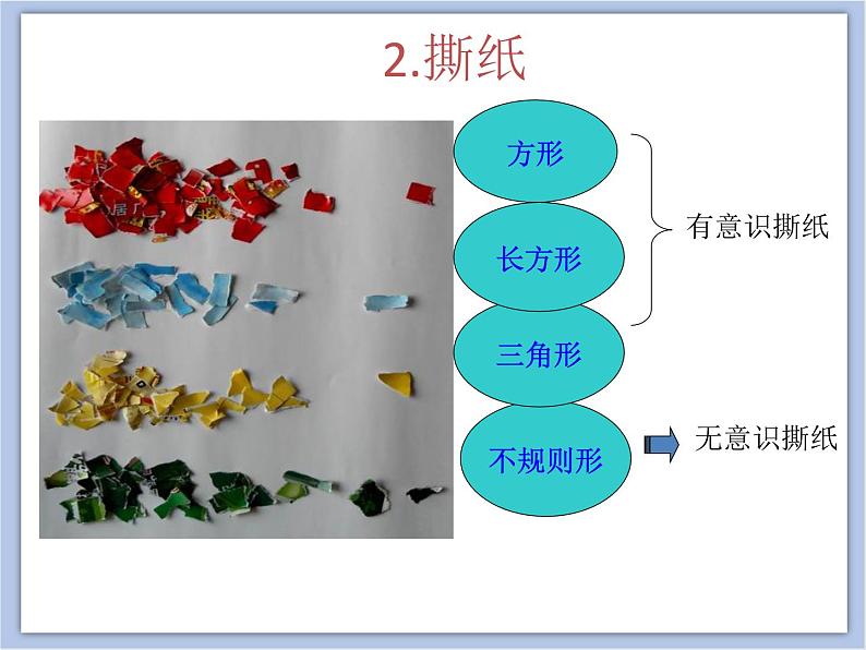 美术冀美版小学三年级下册13《纸块拼贴》课件05