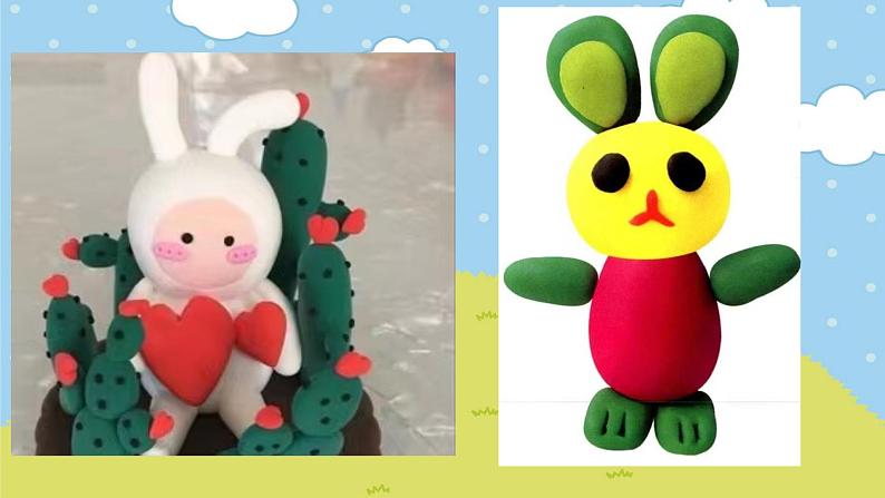 湘美版小学美术一年级下册《彩泥连连看》课件第5页