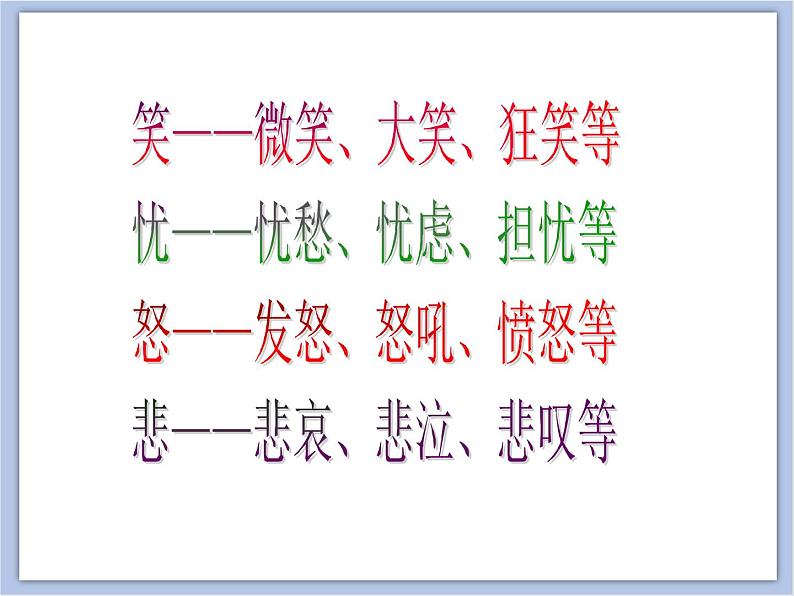 浙美版小学三年级下册5《生动的表情》课件03