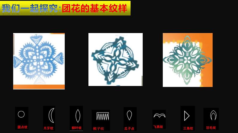 小学三年级下册美术课件-4.11剪团花-巧装饰-岭南版(15张)ppt课件第8页