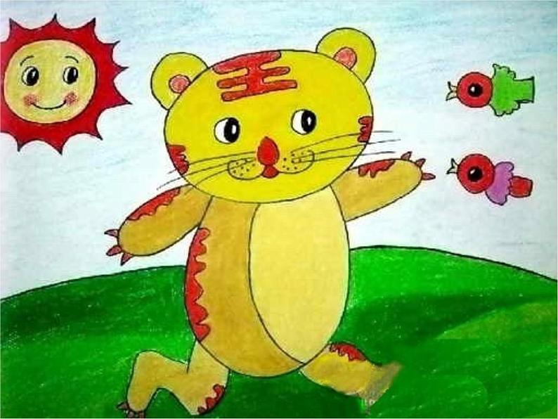 二年级美术下册第3课小老虎课件3湘美版07