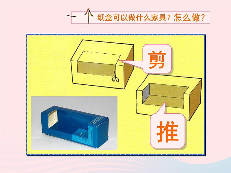 二年级美术下册第5课纸盒变家具课件2新人教版第5页