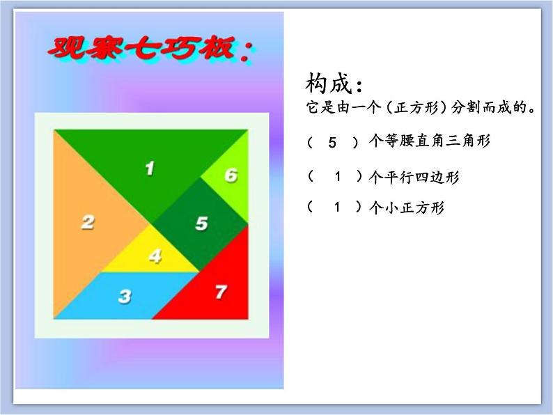 辽海版美术一下05.彩色七巧板 优秀课件PPT03