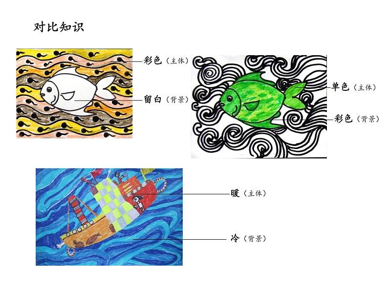 湘美版 美术二年级上册 9 形形色色的背景_（课件）03