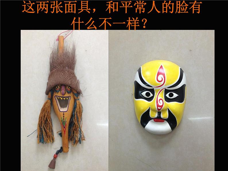 美术三年级上册人美版 第16课 一张奇特的脸  课件第2页