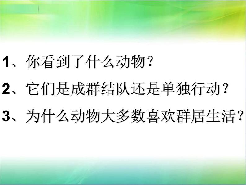 小学四年级下册美术课件-5.14成群的动物-岭南版(22张)(1)ppt课件第3页