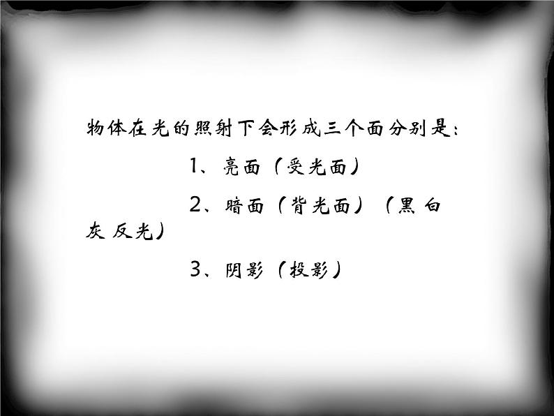 浙美版美术五年级下册 10 光与影 课件03