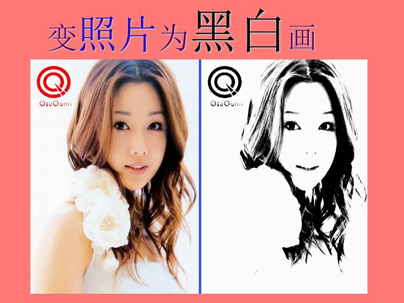 变照片为黑白的画PPT课件免费下载02