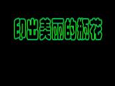 嶺南版美術(shù)五年級上冊 6. 印出美麗的瓶花 課件 （17張PPT）