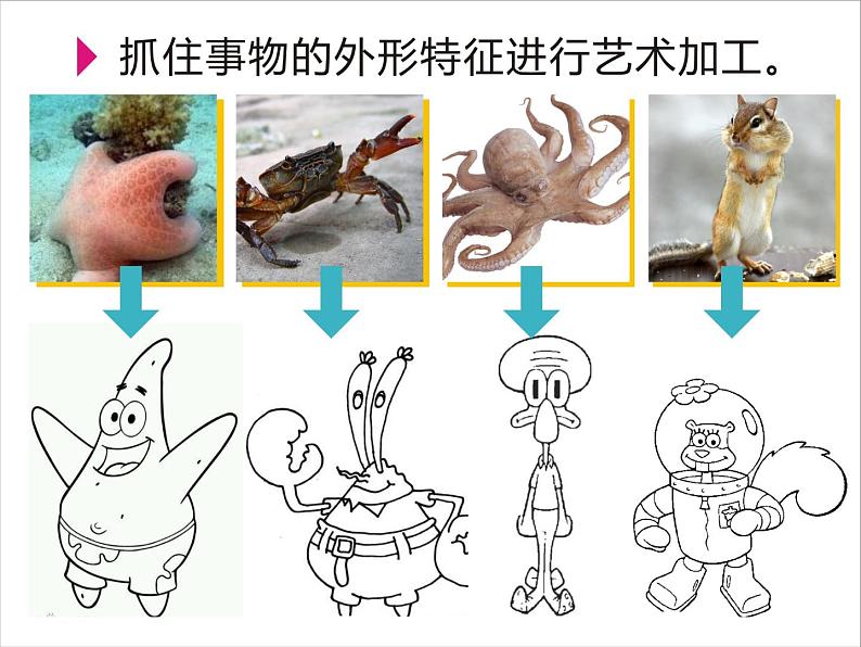 桂美版美术二年级下册 1 富于幻想的动漫形象 课件第6页