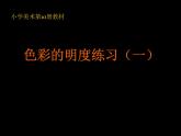 五年级下册美术课件-第7课 色彩明度练习（一） ▏人美版（北京）(24 张PPT)