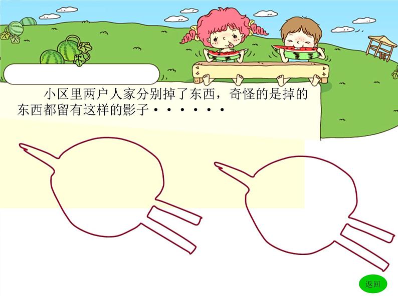 湘美版 美术三年级上册 8.线描外形(2)(课件)第1页