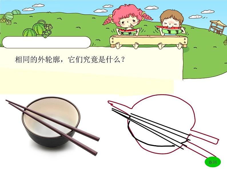 湘美版 美术三年级上册 8.线描外形(2)(课件)第2页