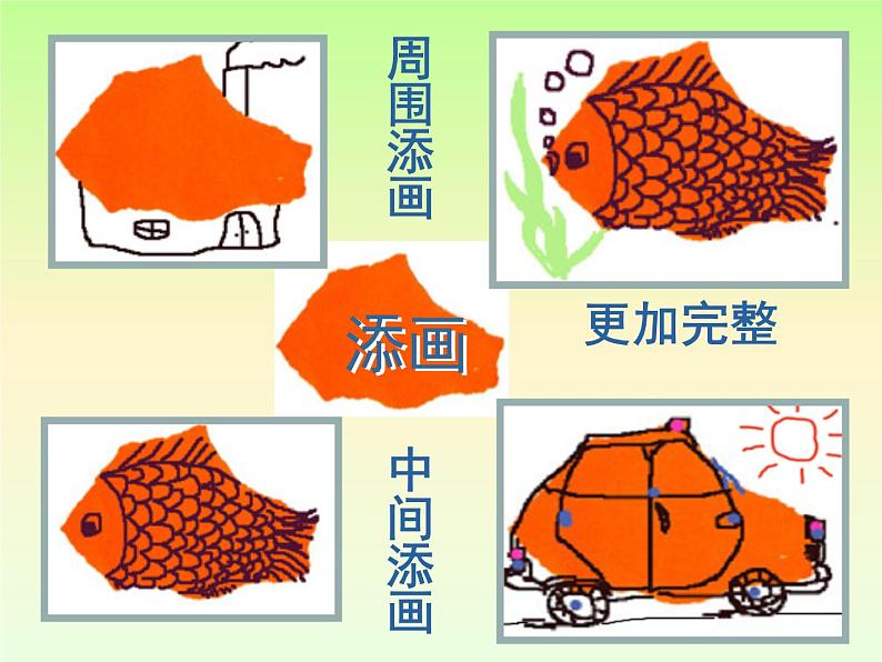 美术五年级上册人美版 第13课 拼贴添画(1)（课件）03