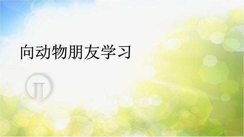 2022年小学美术课件-第6课-向动物朋友学习--苏少版--(共22张PPT)第1页