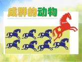 小學(xué) / 美術(shù) / 嶺南版 / 四年級(jí)下冊(cè) / 第五單元 有趣的地球村 / 14. 成群的動(dòng)物課件
