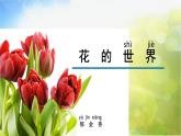 2022年小学生美术《19.花的世界》(1)人美版(15张)ppt课件