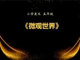 2022年小學(xué)生美術(shù)14《微觀世界》人教版(32張)ppt課件