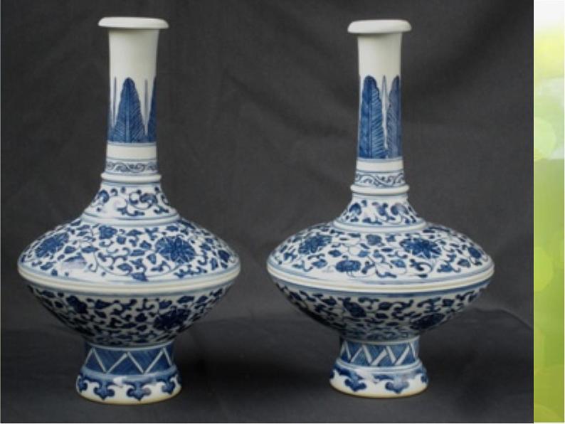 2022年小学生美术18.画青花纹饰赣美版(20张)ppt课件07