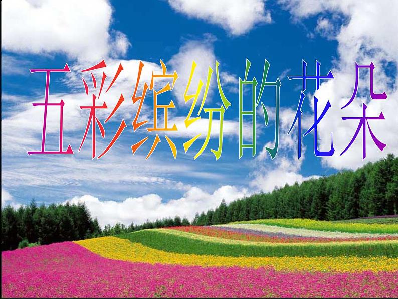 3 五彩缤纷的花朵 课件 (3)第2页
