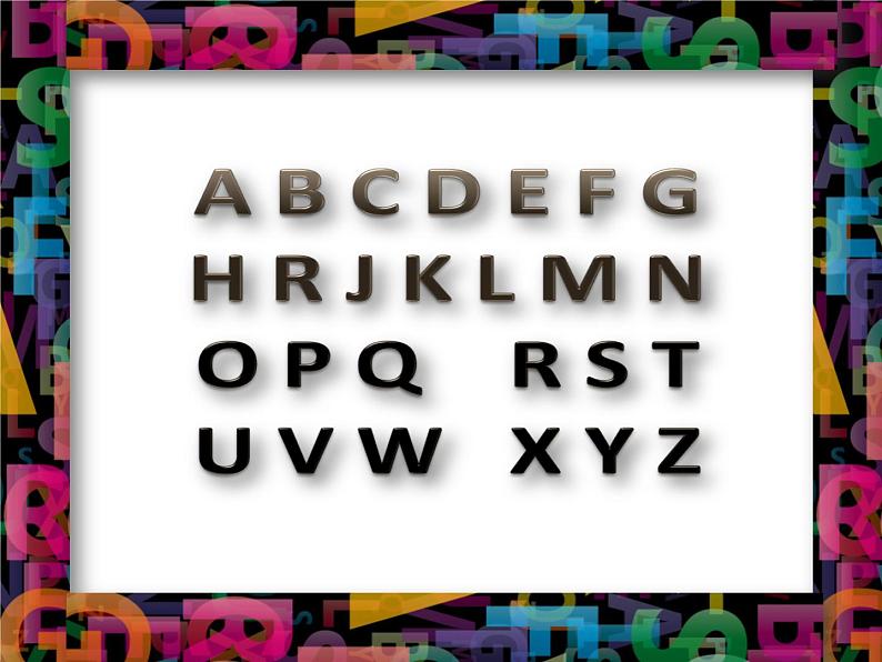 三年级上册美术课件-第18课  字母的联想 ▏人美版（北京）02