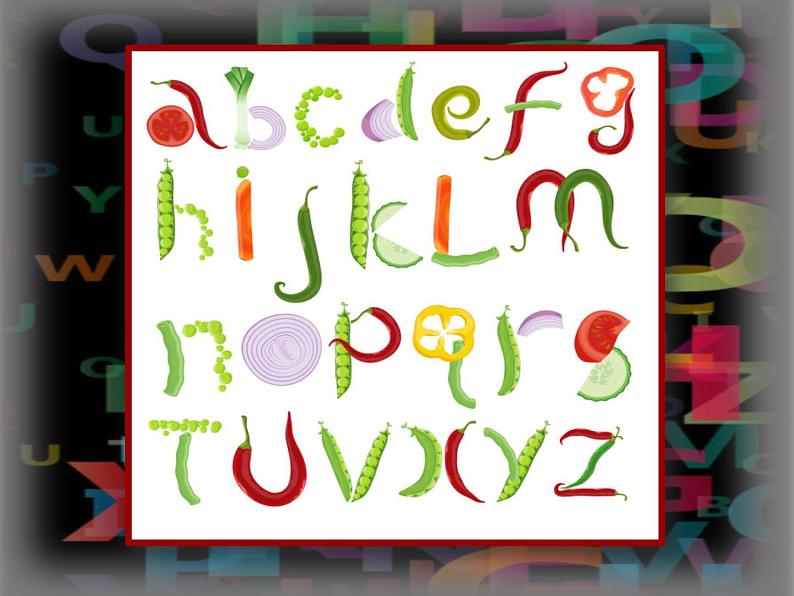 三年级上册美术课件-第18课  字母的联想 ▏人美版（北京）08