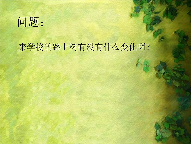 人美版二年级美术下册 3.认识身边的树  课件+ 教案+ 素材02