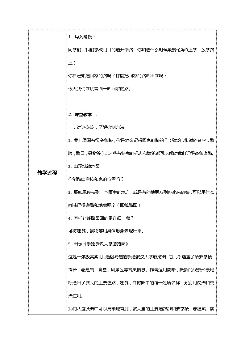 美术人教版二年级上册 第13课《回家的路》课件+教案02