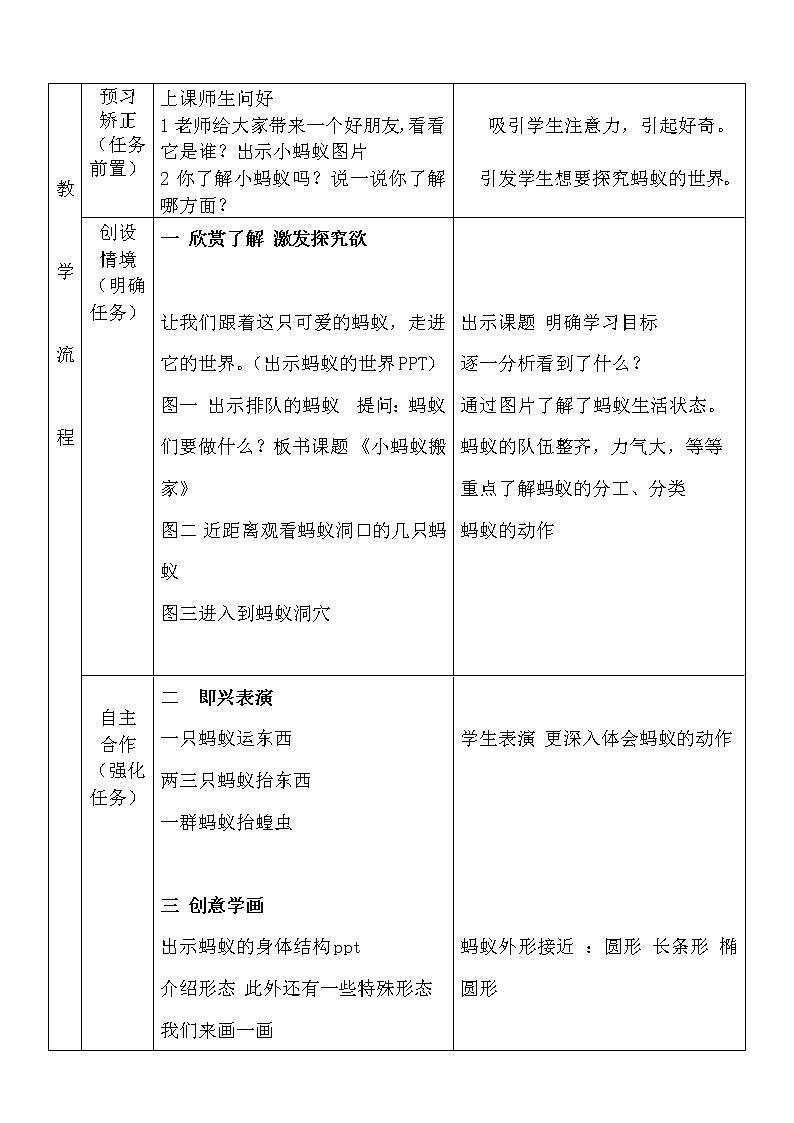 二年级下册美术教案-第5课 小蚂蚁搬家｜辽海版   (1)02